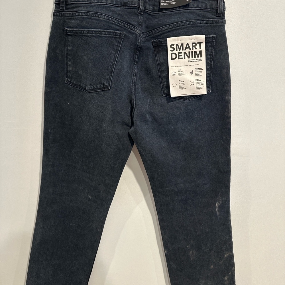 Mara Instasculpt Straight Ankle Jeans Women’s Size 30 dark Denim Pants - Picture 2 of 10